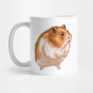 Cute Hamster Drawing Mug